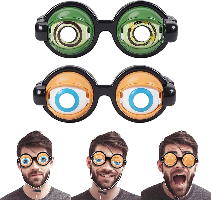 🔥Christmas Super Sale🏆Flash Sale💥Funny Glasses with Winking Eye Mechanism🥸