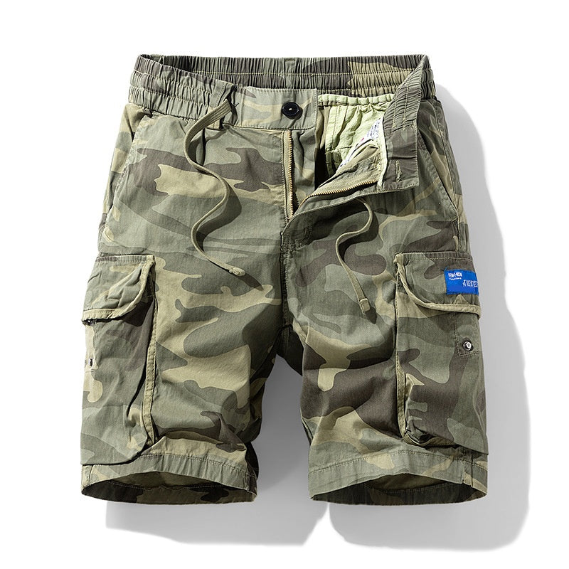 🩳 LIMITED-TIME 50% OFF! ✨ Men's Casual Relaxed Fit Cargo Shorts – Multi-Pockets, Breathable, Rugged 🌲