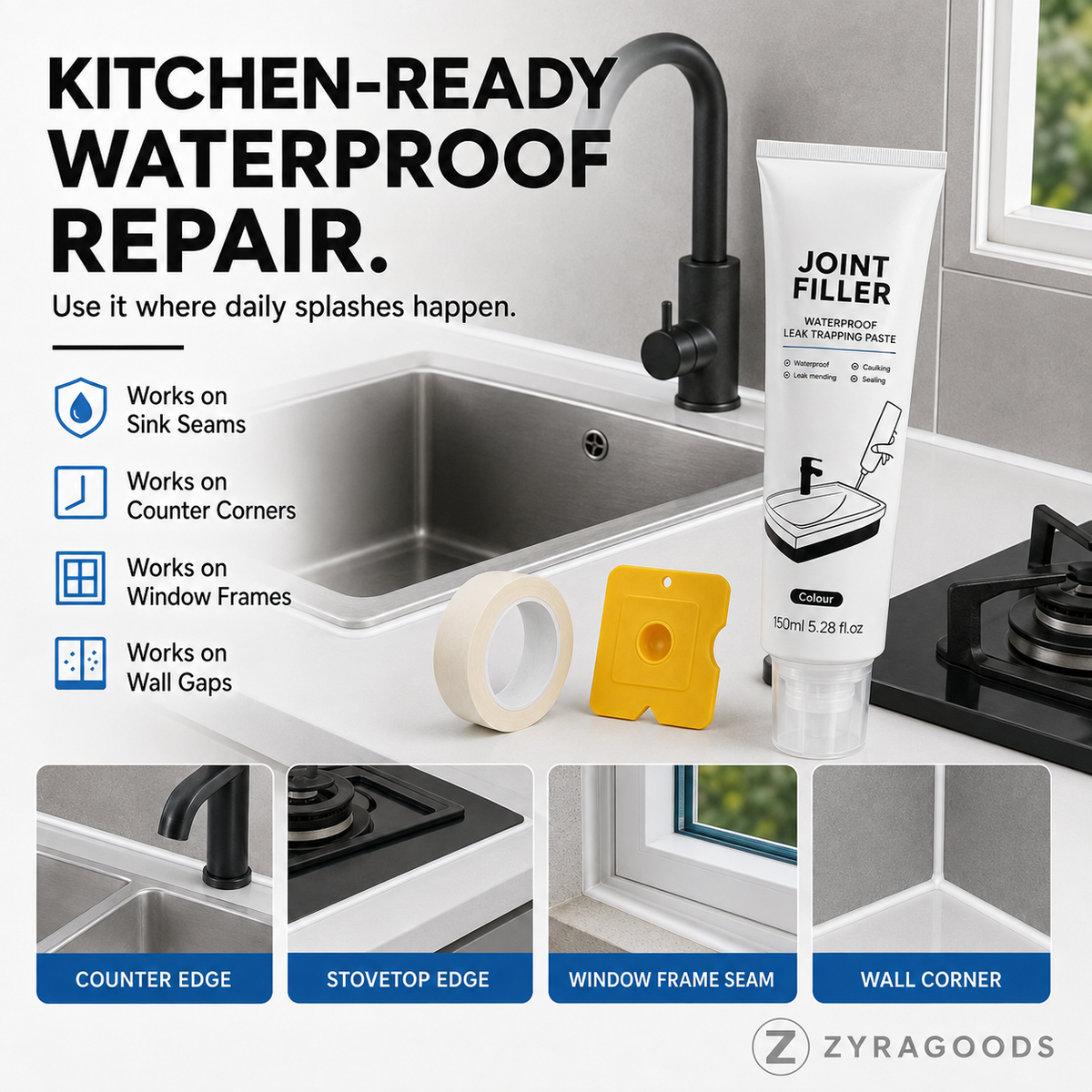✨Buy 2 Get 1 Free✨Multi-Purpose Waterproof Joint Filler