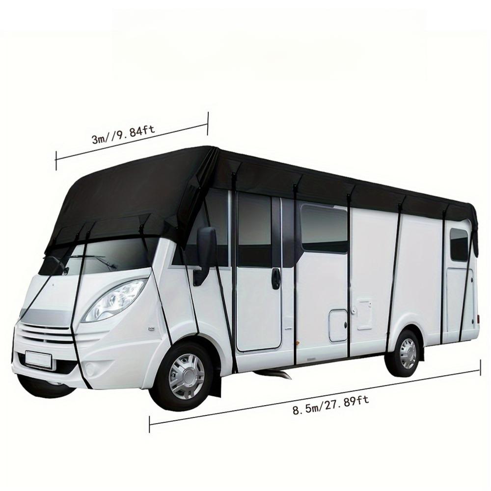 🎃LIMITED-TIME 50% OFF! 🚐Caravan & Motorhome Roof Cover – 210D Oxford with Secure Adjustable Straps