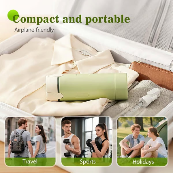🧴 49% OFF NOW! 🎉 4-in-1 Travel Dispenser Bottles – Leak-Proof, Refillable & TSA Approved ✈️📦
