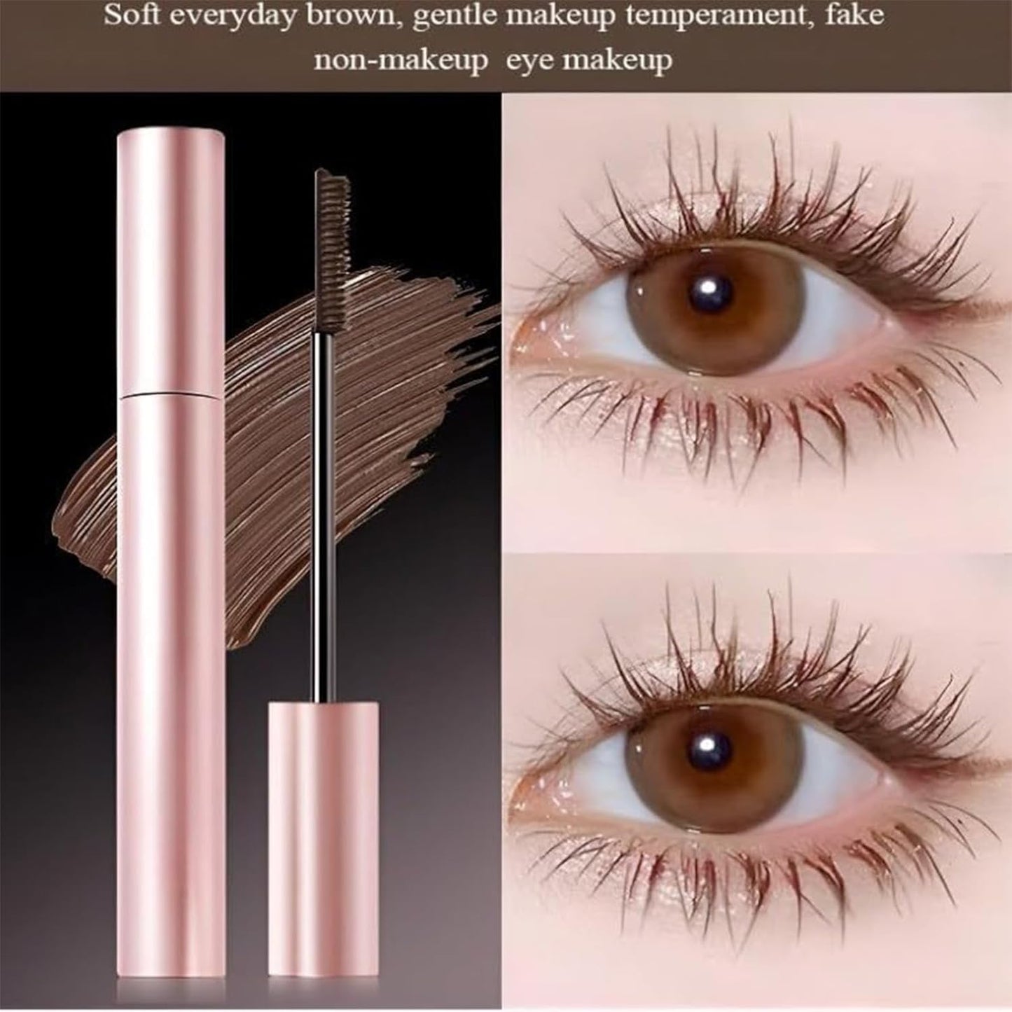 ✨Waterproof & Smudge-Proof Eyelash Mask🌟Instantly Lengthens & Curls with Long-Lasting Effect for Dramatic Eyes👁️