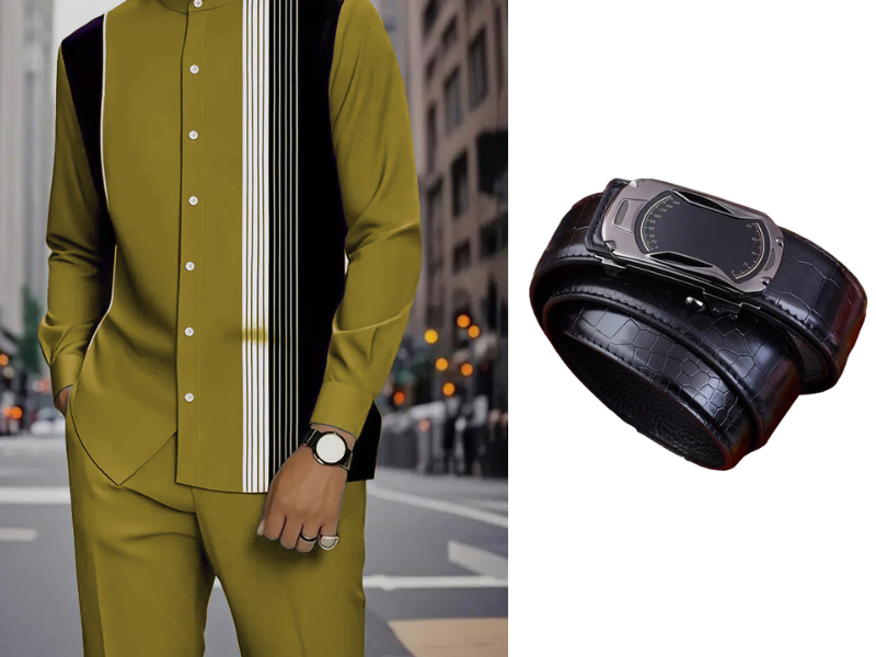 👔 50% OFF NOW! ✨ Men's Striped Shirt & Pants 2-Piece Set – Effortless Style, Comfortable Fit & Perfect for Casual Days 👖