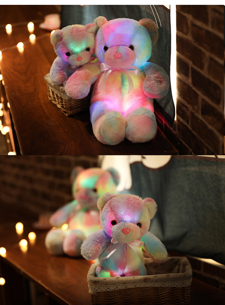 🎄❤️Christmas offer: 66% discount 🧸Teddy bear, colourful LED light, soft toys