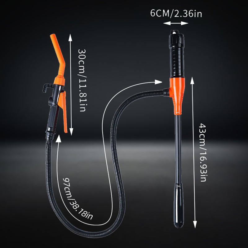 🎃Halloween Deal 50% OFF!⛽Manual Multi-Liquid Siphon Pump – Flexible Fluid Transfer Hose