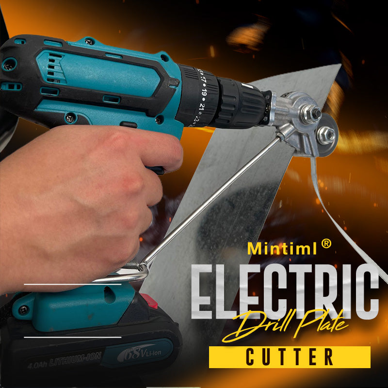 🔩 50% OFF NOW! ⚙️ Electric Drill Plate Cutter – Precise & light metal gear cutter – Attaches to any drill, cuts sheet metal without burrs – safe for DIY or workshop use ✂️✨