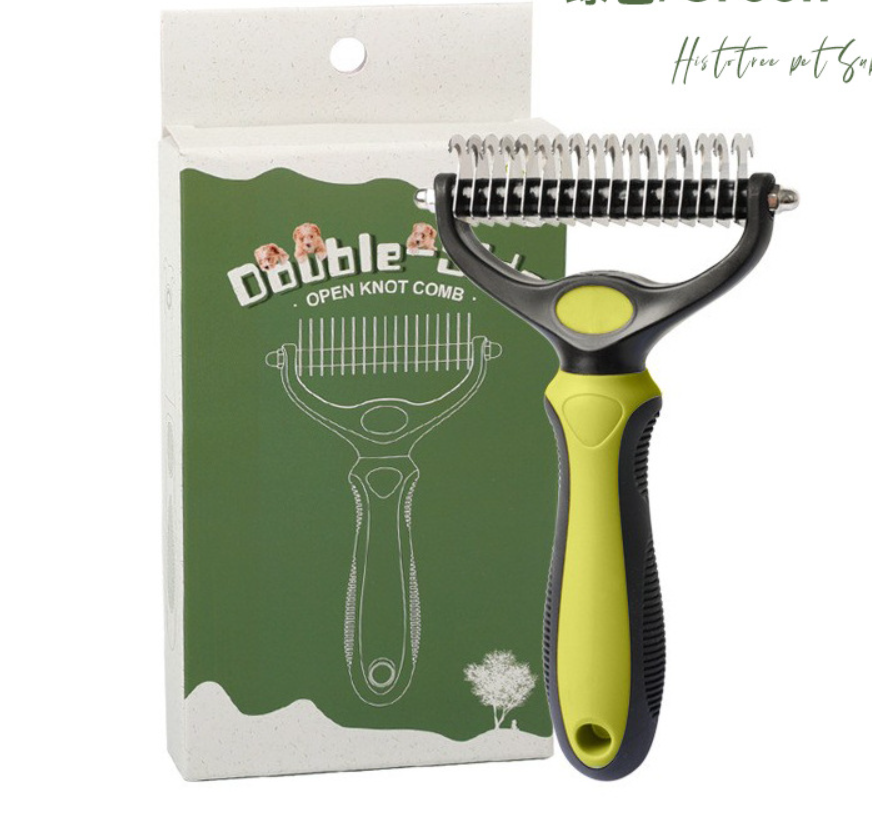 🐾  Last Day Special Price £9.99 !  🏆 Professional Deshedding Tool For Dogs And Cats – Gentle On Skin, Efficient Grooming & Comfortable Grip Design ✂️
