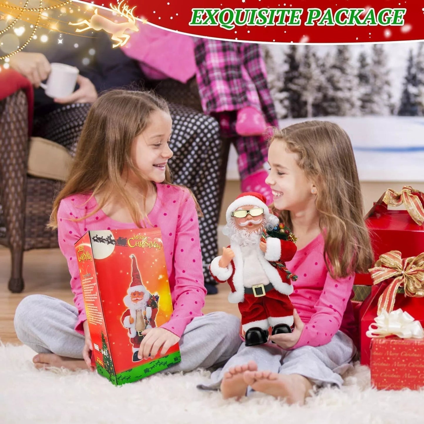 🎅Christmas sale - 50% OFF🎄Electric dancing musical Santa Claus