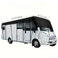 🎃LIMITED-TIME 50% OFF! 🚐Caravan & Motorhome Roof Cover – 210D Oxford with Secure Adjustable Straps