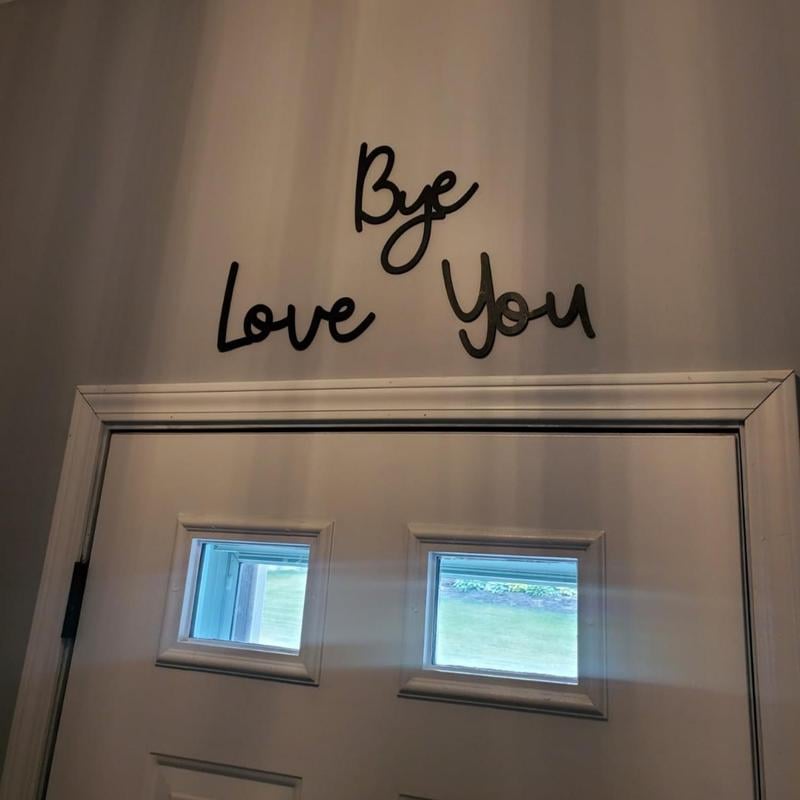 💝Wooden Wall Hanging Sign Decoration - No Wall Damage🎁