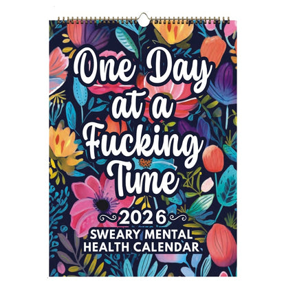⏳BLACK FRIDAY SALE 50%OFF✨2026 Sweary Mental Health Calendar