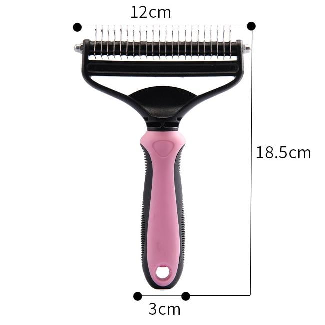 🐾  Last Day Special Price £9.99 !  🏆 Professional Deshedding Tool For Dogs And Cats – Gentle On Skin, Efficient Grooming & Comfortable Grip Design ✂️