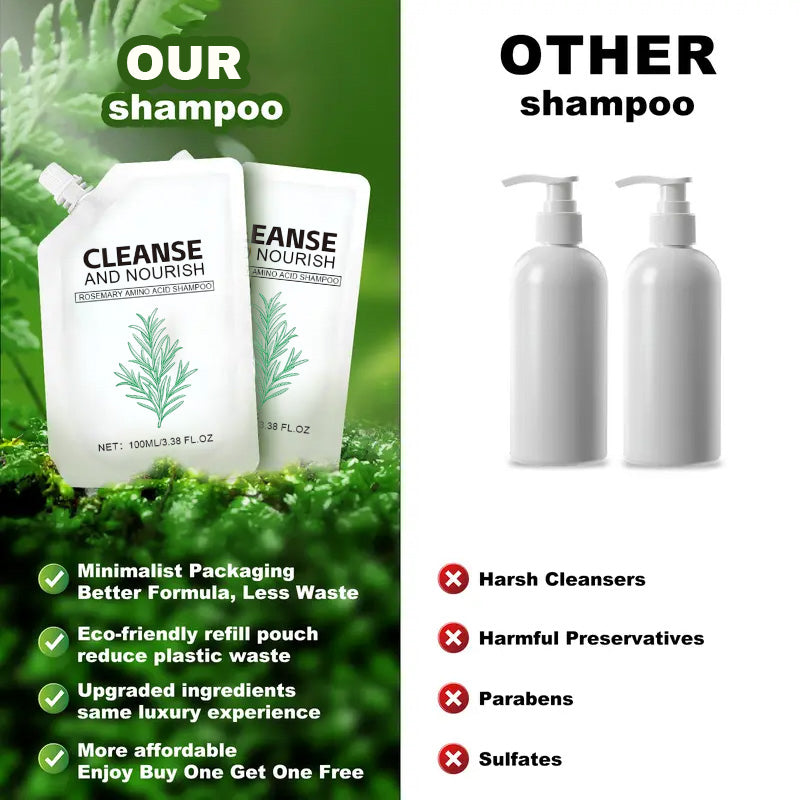 Refreshing Smooth & Glossy Hair Shampoo