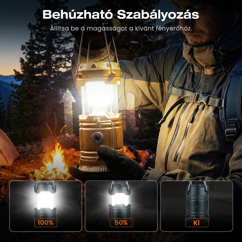 ✨Solar-powered retractable camping lantern⛺️