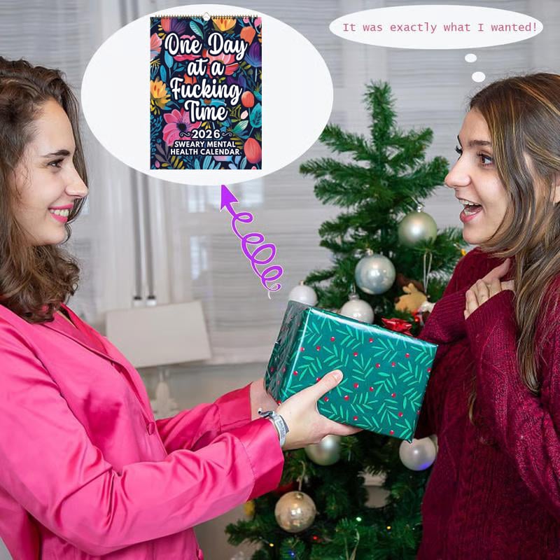 ⏳BLACK FRIDAY SALE 50%OFF✨2026 Sweary Mental Health Calendar