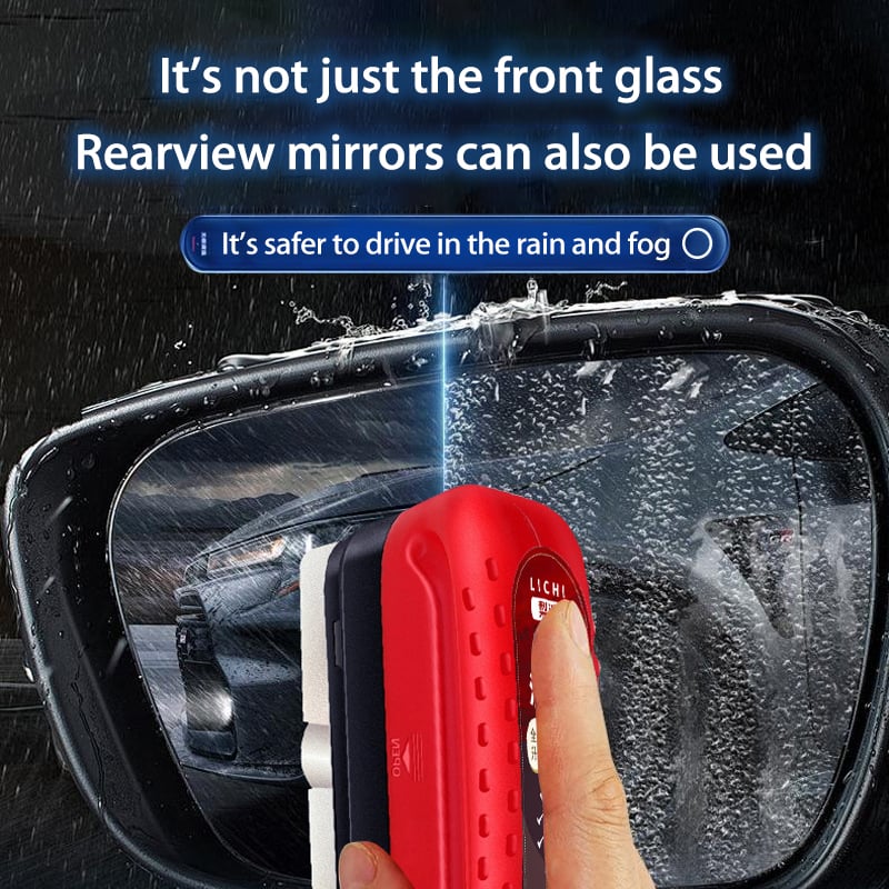 🔥Car Glass Oil Film Cleaner Brush🚗