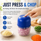 🔥Limited Time 50% OFF🔥Wireless Efficient Electric Mini Food Chopper🧑‍🍳– Robust Motor, Smart Design & Stainless Steel Blades⏱️🔪