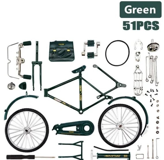 🚲 50% OFF NOW! 🎁 DIY Bicycle Model Scale – Creative Assembly Kit, High-Quality Materials & Perfect for Hobbyists & Gift Giving 🔧