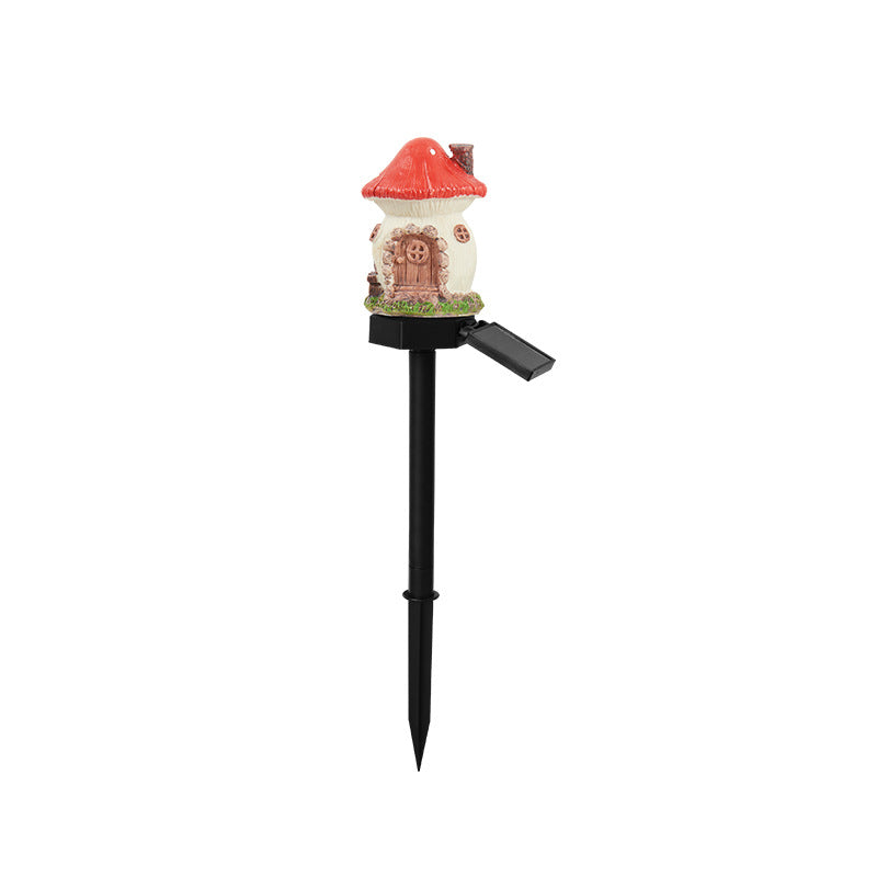 🎁2026 New Arrivals 50% OFF🌙🏡Solar Fairy-Tale Mushroom Cottage Garden Light