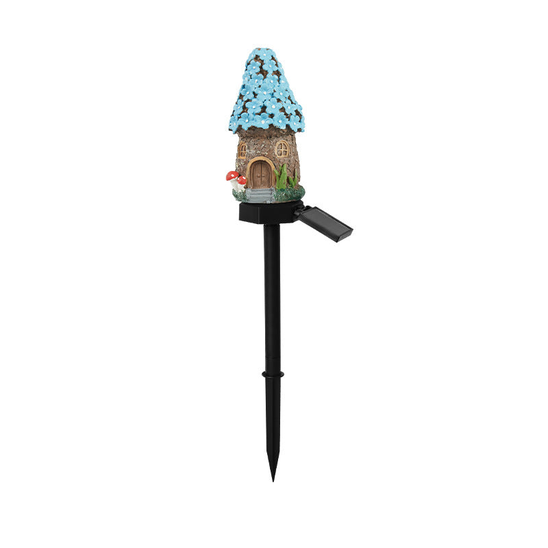 🎁2026 New Arrivals 50% OFF🌙🏡Solar Fairy-Tale Mushroom Cottage Garden Light