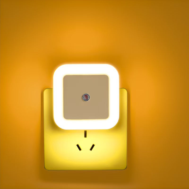 🌙 Plug-in LED Night Light – Dusk-to-Dawn Sensor & Warm White Glow 🏠
