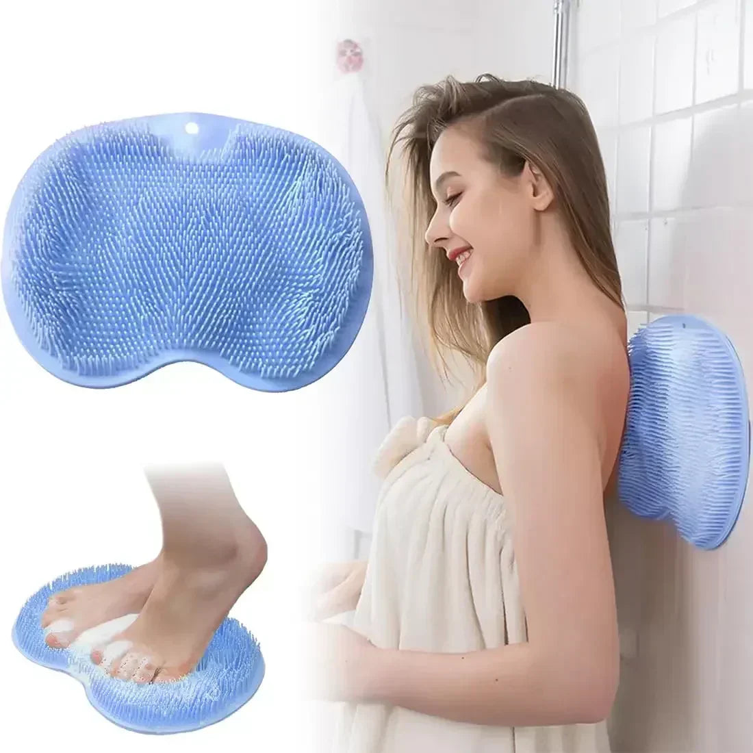 Foot Scrubber & Massager – Non-Slip, Full-Body Use