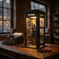 📞✨Vintage Phone Booth Ambient Lamp