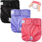 🐾   🐶Washable Pet Diapers for Female Male Dogs, Reusable Doggy Diapers