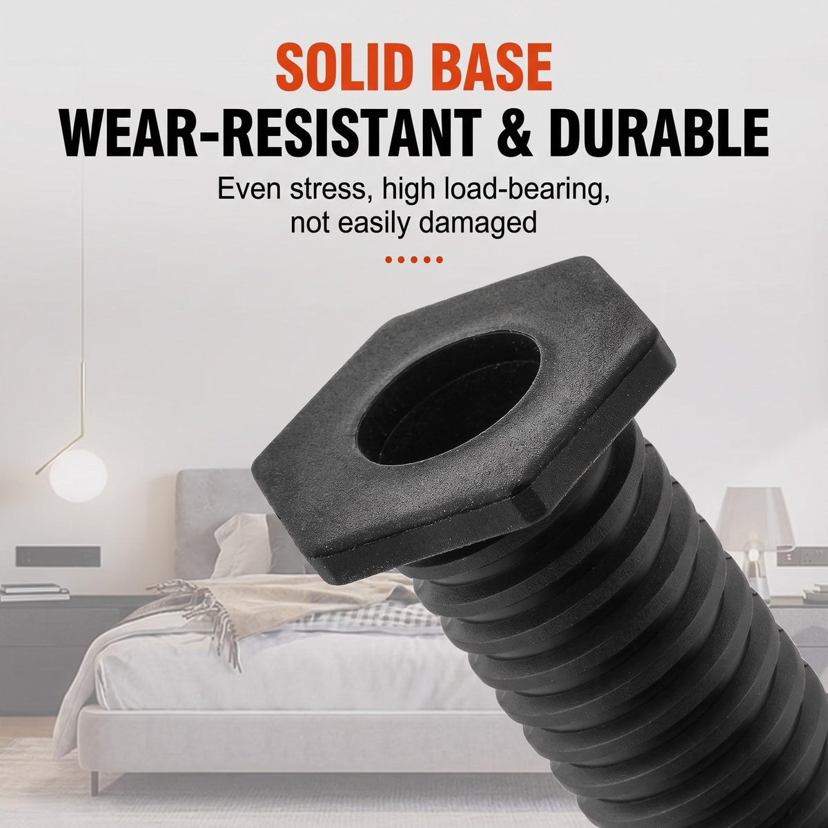 🛏️💪 Adjustable Bed Support Legs – 50% OFF! Heavy-duty plastic & metal, reinforced center bar, screws included – set of 2-12. 💯