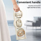 3-Head USB Desk Fan, 720° Air Circulation Cooling Fan with 5-Speed Wind, Ultra-Quiet for Bedroom/Office/Camping, Portable Rechargeable Battery Mini Air Cooler, Perfect Thanksgiving/Christmas/Halloween Gift for Home Travel, Rechargeable Personal Fan