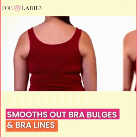 🎁HOT SALE!💕Subtle Striped Seamless Bra with W-Support – Comfort & Style!