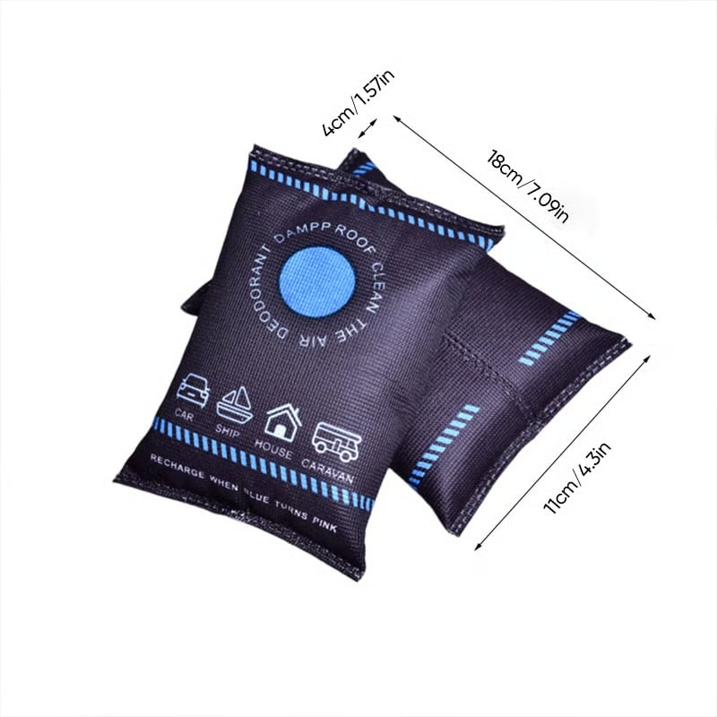 ⏳Time-Limited Special⏰❄️Dehumidification Bag Desiccant|Reusable Moisture Absorber with Color-Changing Indicator
