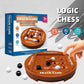 ♟️🌀Logic Chess Track Game Set, perfect for 2-4 players, offering fun-filled family game night entertainment✨💫