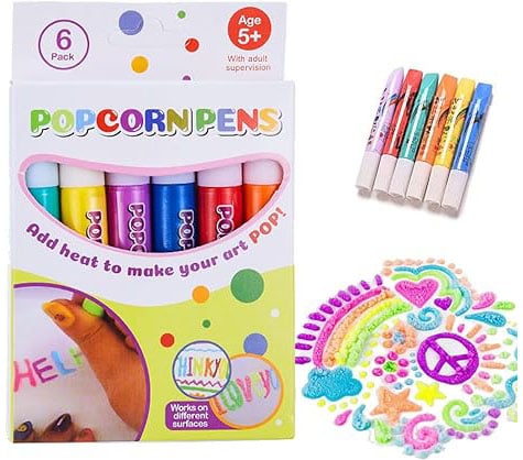 🎁🔮Magic Pen – Draw 3D with one stroke!🎄 DIY Bubble Popcorn Drawing Pens& Buy 3 Pay 2 🔥