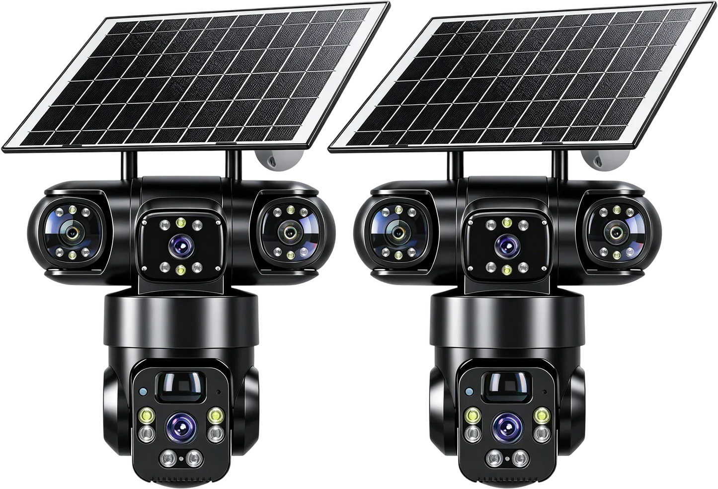 ⏳Time-Limited Special⏰6K 9MP Outdoor Wi-Fi Security Camera | 10x Zoom, 3 Lenses, 360° PTZ | IP66 Waterproof, Color Night Vision, Two-Way Audio, Motion Tracking