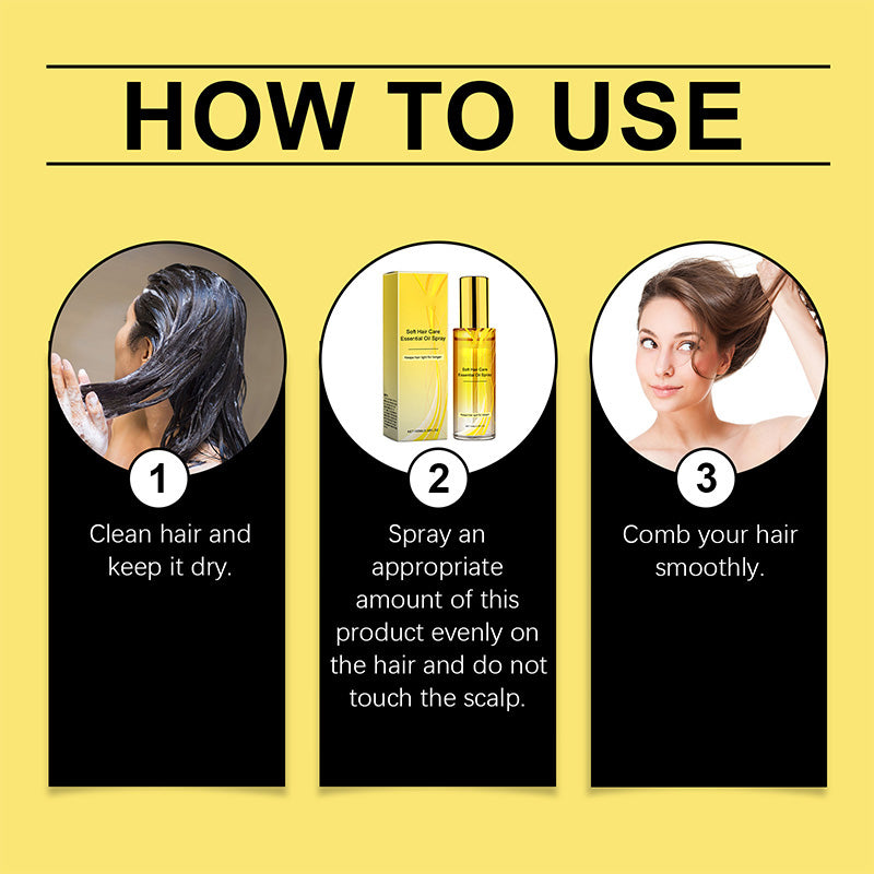💞Buy 2 Get 1 Free💞Lightweight Nourishing Hair Oil ✨The perfect hair care gift! Silky smooth results🎄