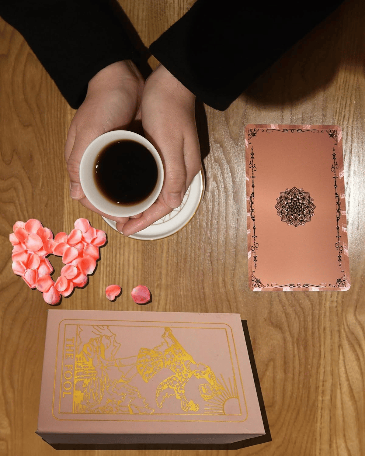 🔮 50% OFF NOW! ✨ Witchy Cauldron Tarot Card Set – Rose Gold Accents, Complete Guide Book & Velvet Pouch 🎴📖