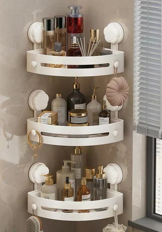 🚿 Corner Shower Storage Rack – Space-Saving & Easy to Install ✨