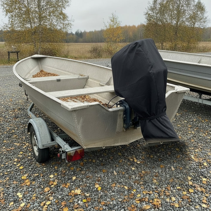 🚤❄️ 50% OFF – FULL-COVERAGE BOAT MOTOR COVER IN 420D OXFORD – PROTECT YOUR OUTBOARD FROM RAIN, SNOW & UV, NO TOOLS NEEDED! 🛡️