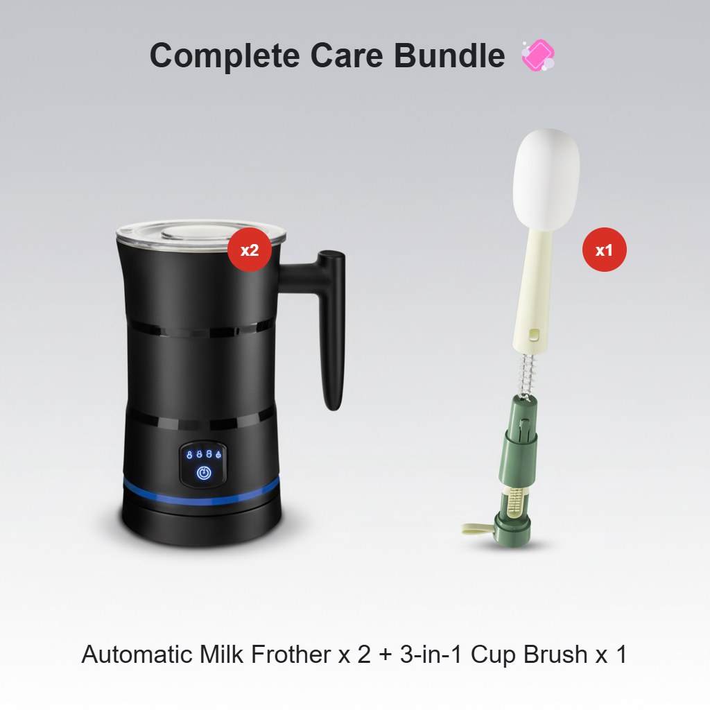 🥛 50% OFF NOW! ⚡ Professional Automatic Foam Maker Electric Milk Frother – Creates Rich Foam, Quiet Operation & Perfect for Lattes & Cappuccinos ☕