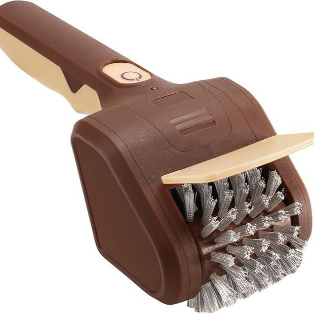 🔥Electric Grill Cleaner with Rotating Steel Brush