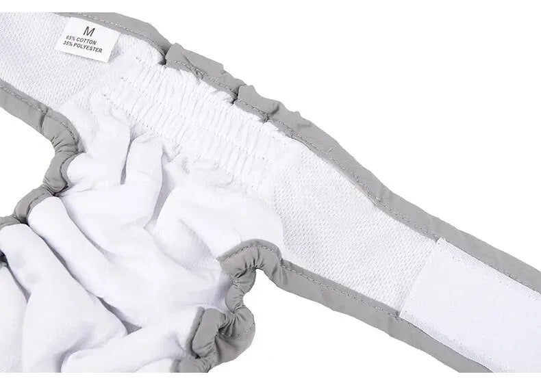 🐾   🐶Washable Pet Diapers for Female Male Dogs, Reusable Doggy Diapers