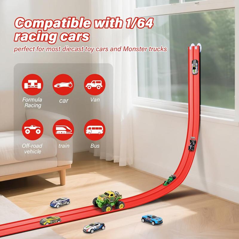 🎄🎁 2025 Christmas Surprise Gift: DIY Hot Wheels Racetrack Racing Toy 🚗✨