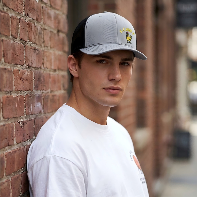 🧢 50% OFF NOW! ⏰ Witty Chicken Embroidered Snapback Cap – Cotton & adjustable – Fun design, perfect for casual days or gifts – breathable and comfy 🐔✨