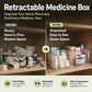 🎉BUY MORE GET MORE FREE🎁Transparent Expandable Medicine Organizer — expandable, perfect for a tidy medicine cabinet 💊🗄️