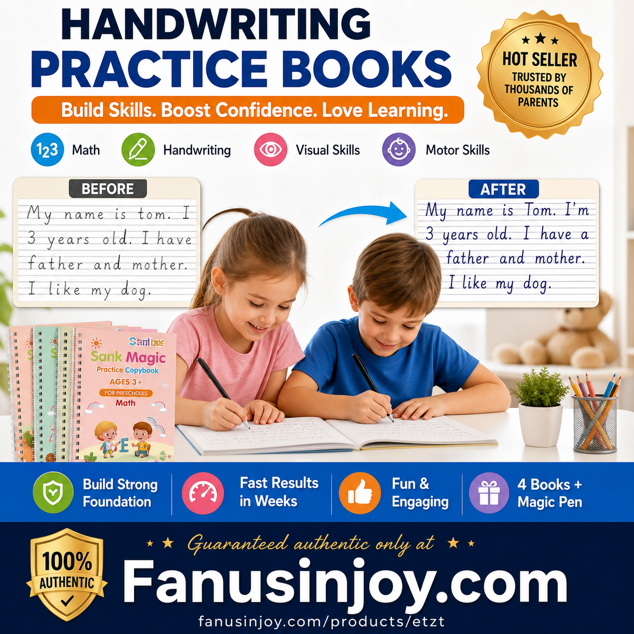 📓Children's Magic Copybooks | Educational & Engaging for Young Minds🌟