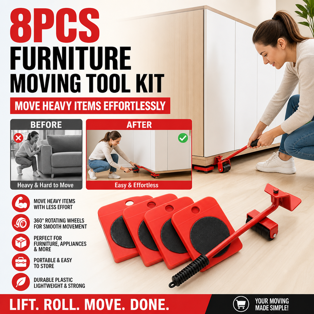 🔥 Hot Deal! ⌛️Furniture Casters – Move Heavy Furniture with Ease & Protect Your Floors, All by Yourself ✨