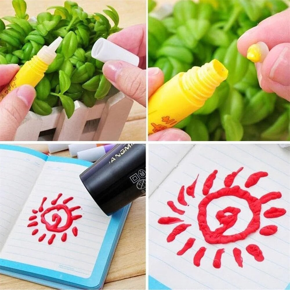 🎁🔮Magic Pen – Draw 3D with one stroke!🎄 DIY Bubble Popcorn Drawing Pens& Buy 3 Pay 2 🔥