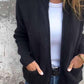 🔥HOT SALE - Round Neck Zipper Knitted Jacket