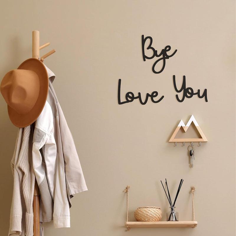 💝Wooden Wall Hanging Sign Decoration - No Wall Damage🎁